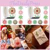 Xh098 Adorable Christmas Themed Diy Candy Roll Stickers For Kids Holiday Crafts