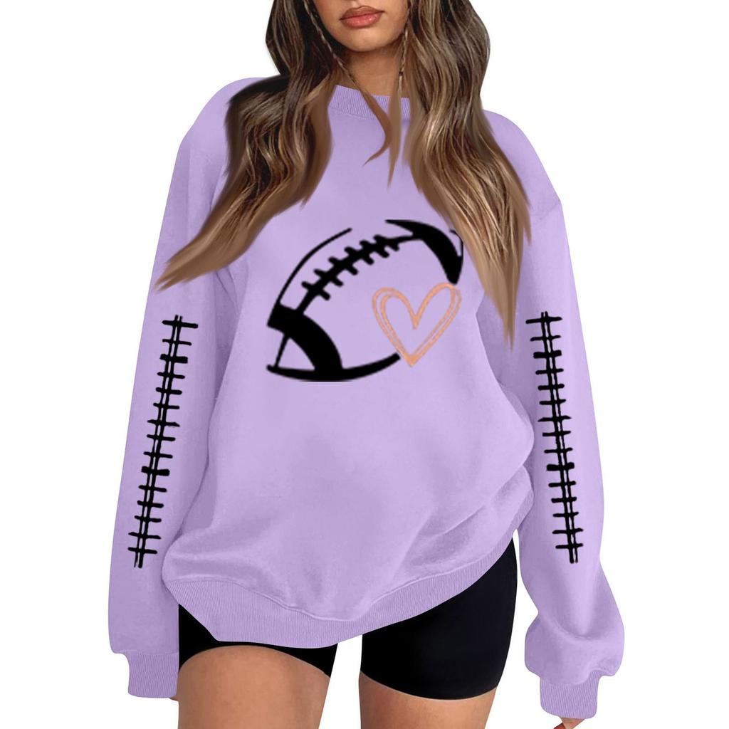 Unisex Lightweight Long Sleeve Neck Pullover Printed Sweatshirt