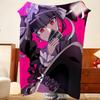 Anime C-Celestia L-Ludenberg Throw Flannel Throw Blanket, Lightweight Cozy, Durable Washable Cute Cool