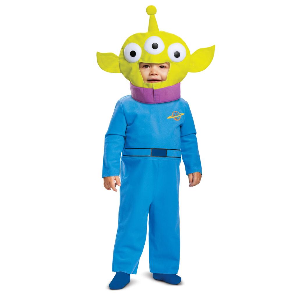 Baby Disney Costume Cosplay Toy Story Alien Green Costume for Babies (Little Men)