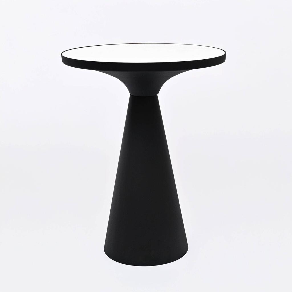 Round Cone Marble Side Table