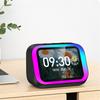 Smart Alarm Clock Bluetooth Speaker Weather Display Night Light Music Stories Player Photo Frame Perfect Gift Bluetooth APP