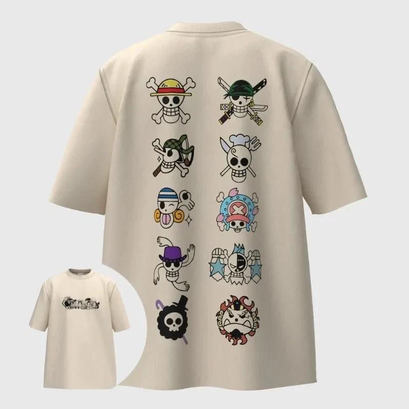 One Piece Luffy Anime Manga T-Shirt Tee Undershirt Cotton S