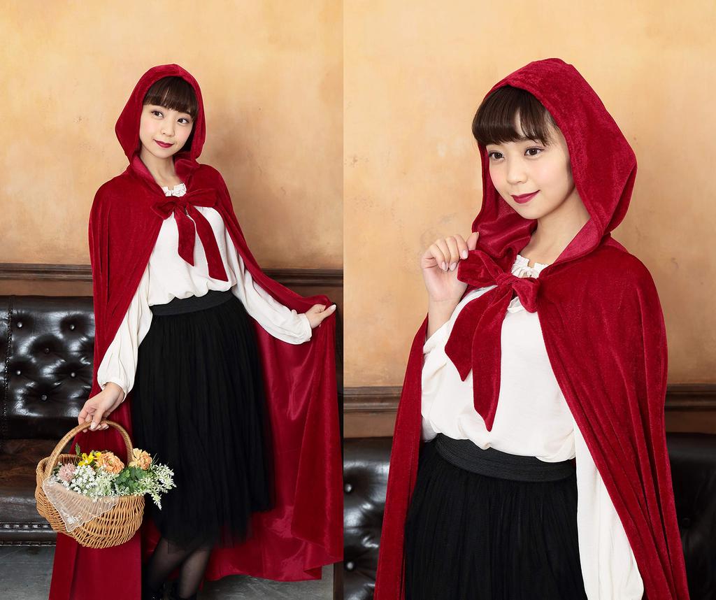 Clearstone Cosplay Halloween Forest Red Cloak Red Women's