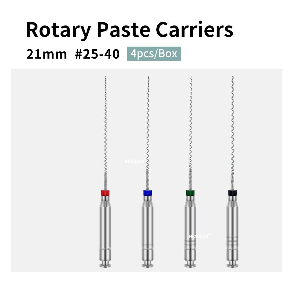 NICEDEN Dental Endodontic Drill Gates Glidden Peeso Reamers Rotary Paste Carriers 32mm/25mm Engine Use Stainless Steel Endo Files