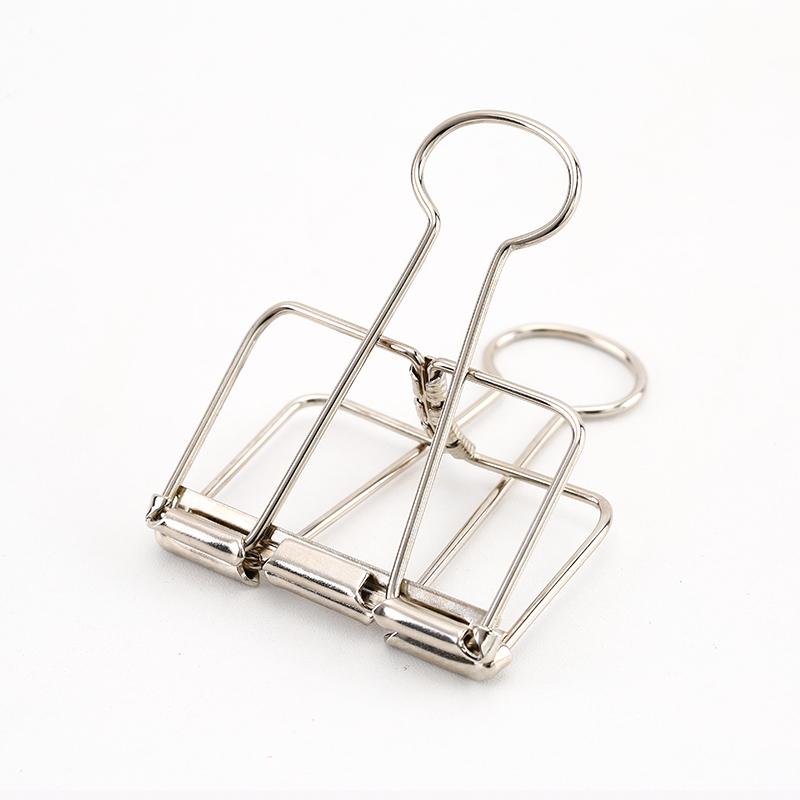 8 Colors 3 Sizes Ins Colors Gold Sliver Rose Green Purple Binder Clips Large Medium Small Office Study Binder Clips