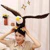 High Quality Plush White Headed Eagle Toy Soft Stuffed Animal For Home Decor And Kids Comforting Doll