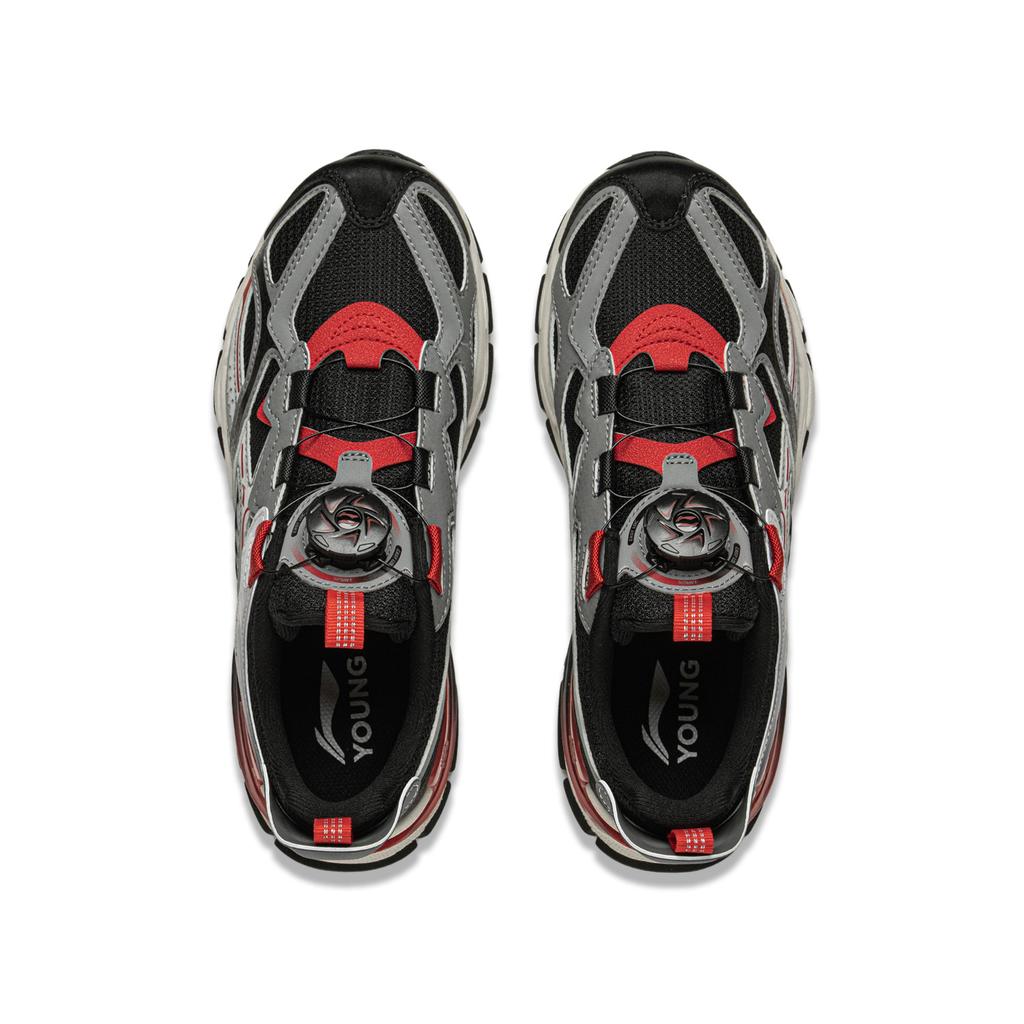 Li Ning Kids Sports Lifestyle Series Comfortable Trendy Shock Absorption Rebound Support Low-Top Casual Shoes Kids casual shoes YKCV002-7