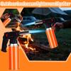 Portable Butane Gas Torch Lighter For Grilling, Singeing, And Lighting Charcoal; A Household Gas Igniter And Charcoal .