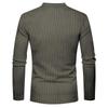 Men's Outdoor Corduroy Long-Sleeve Henley Hoodie - Solid Color, Spring/Autumn 2025 Collection