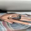 Серебряное кольцо с натуральным топазом Лондон Блю 1.39ct, топазом, вес изделия 2,56 гр (2195917)