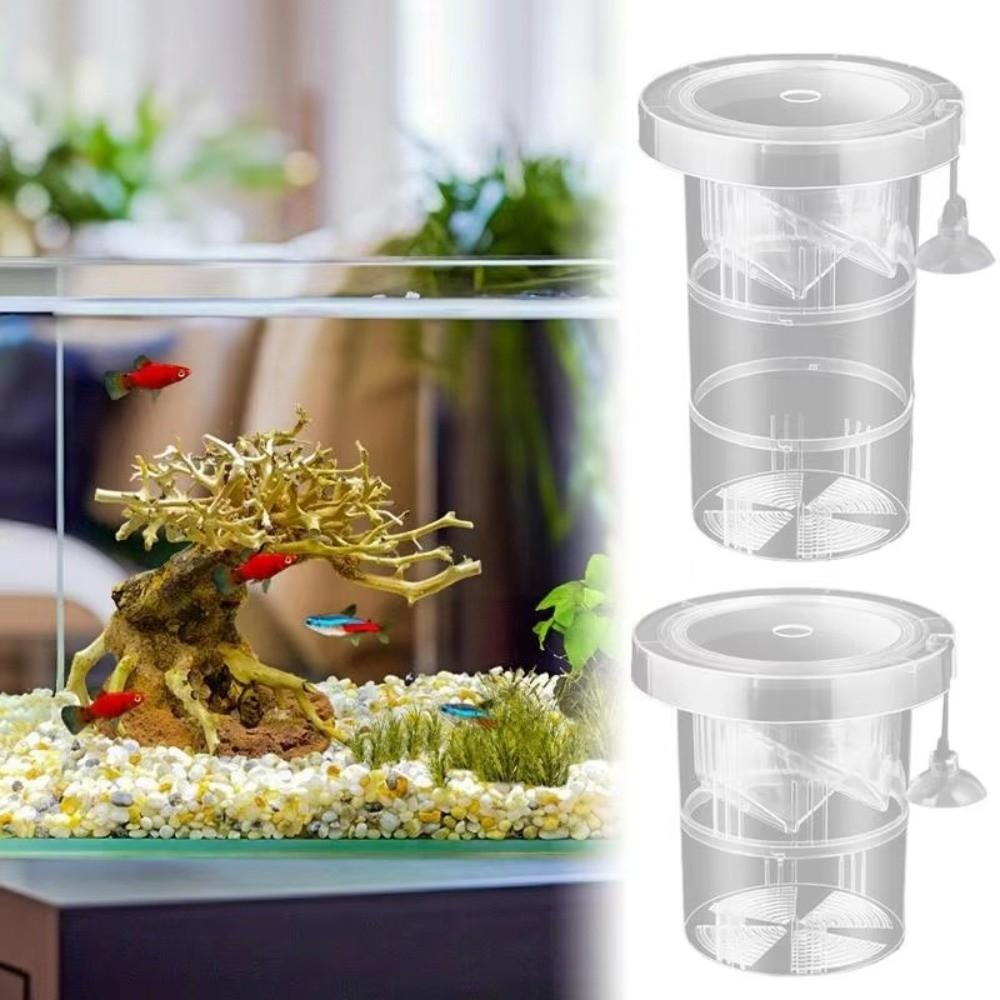 Transparent Floating Hatching Box Floating Fish Breeding Isolation Box for Aquarium Breeder