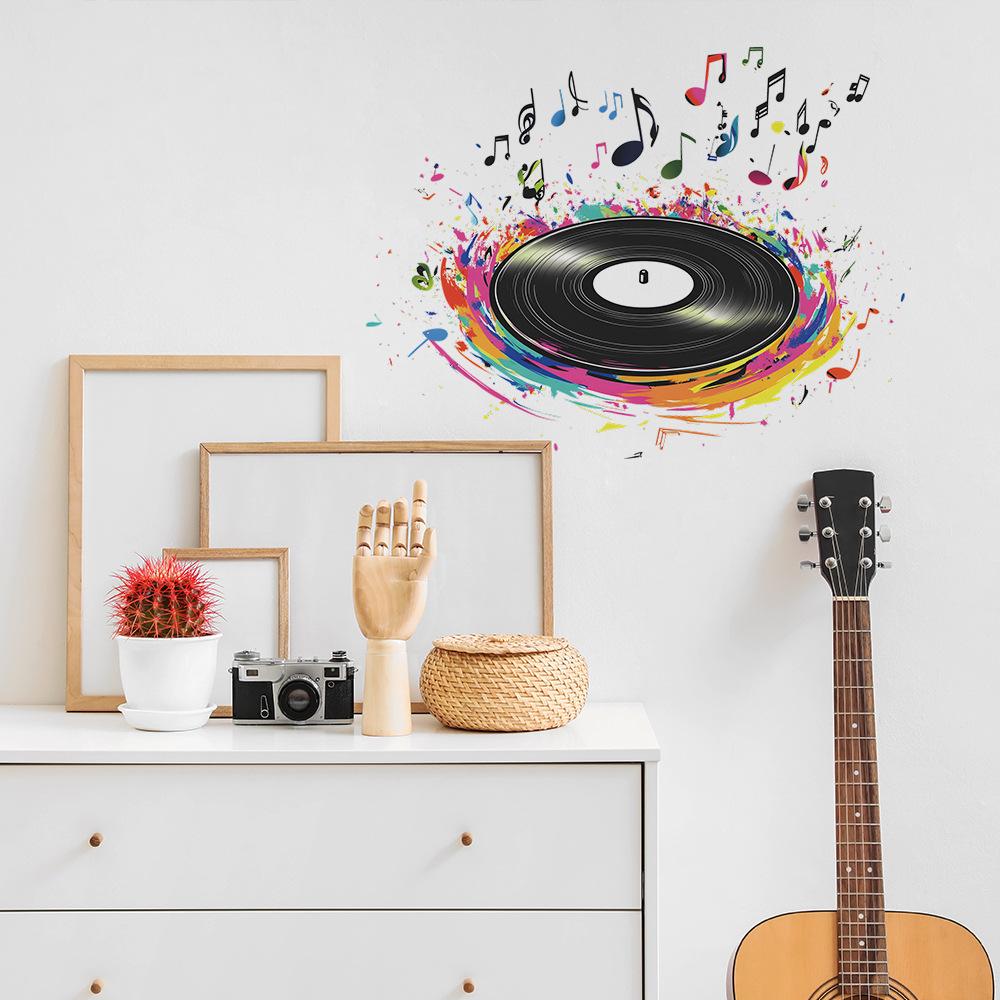Painted Creative Record Notes Bedroom Living Room Entrance Home Background Beautification Wall Stickers