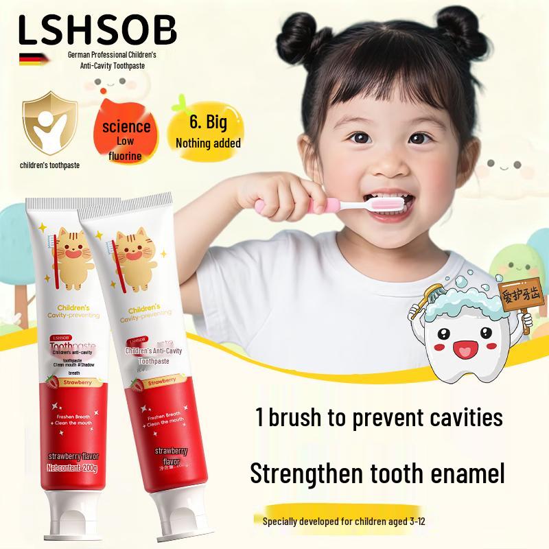 LSHSOB Children s Anti-Cavity Fluoride Toothpaste
