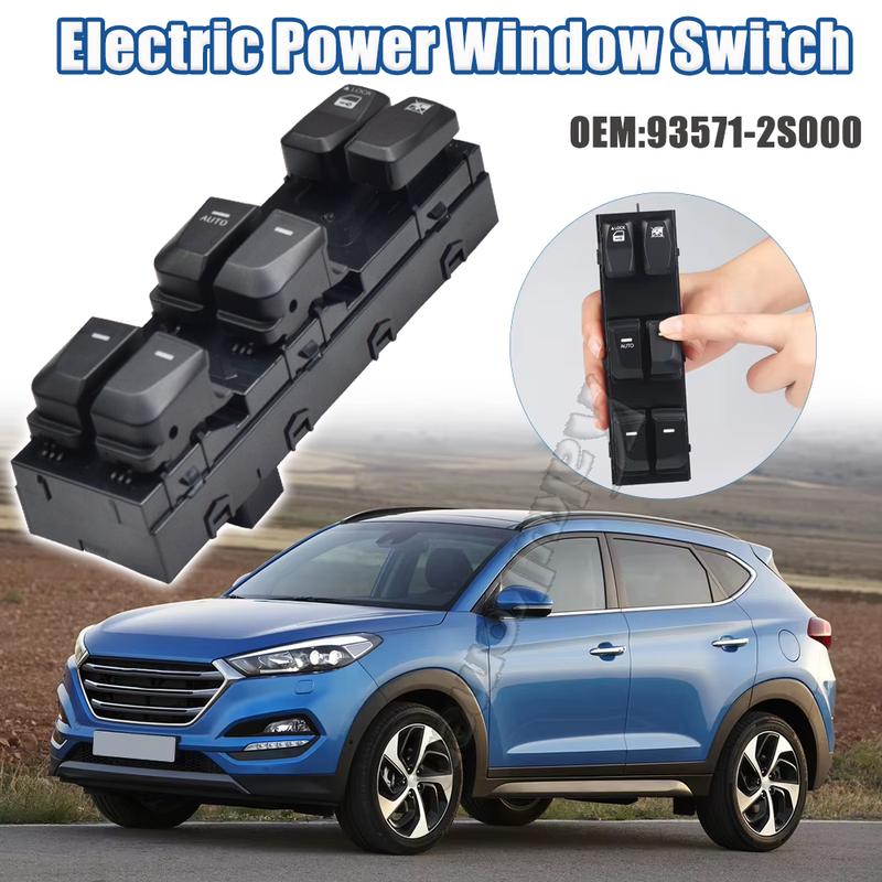 93571-2S000 935712S000 LHD Front Left Master Power Window Control Switch Blue Light For Hyundai Tucson IX35 2010 2011 2012 2015