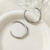 Stylish Hoop Earrings Accessory Fashionable Circle Earrings for Weddings Parties Stylish Big Hoop Earring Charm