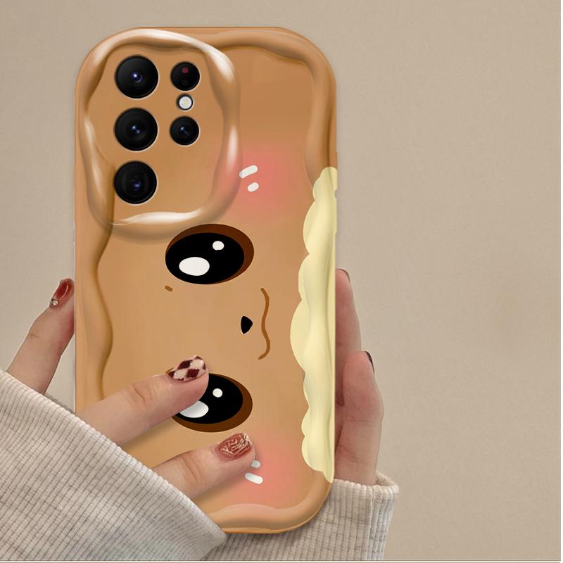 Cartoon P-Pokemon Glumanda Hülle Für Samsung Galaxy S24 Ultra S23 S22 Plus S21 S20 FE A25 A55 A35 5G Silikon Stoßfest Funda