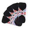 5pcs Reusable Menstrual Pads Breathable Highly Absorbent Cotton Postpartum Sanitary Pad L