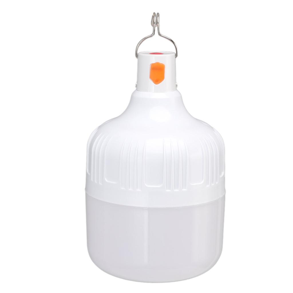 Outdoor LED USB Rechargeable Light Bulb 120W Portable Emergency Light Bulb with Hook for Night