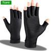 Copper Arthritis Gloves Pain Relief Swelling Fingerless Compression For Rheumatoid Arthritis Computer Typing Joint Support
