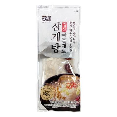 Samgyetang Zutaten, gekochte Zutaten, 10 Kräuterteebeutel, 100g, 10 Stück