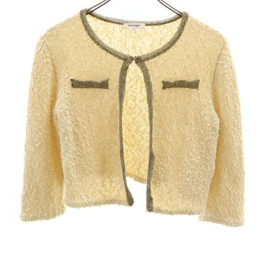 Cardigan tricotat cu mânecă lungă anii '90 fabricat în Japonia 38 Vechi vintage Femei Folosit