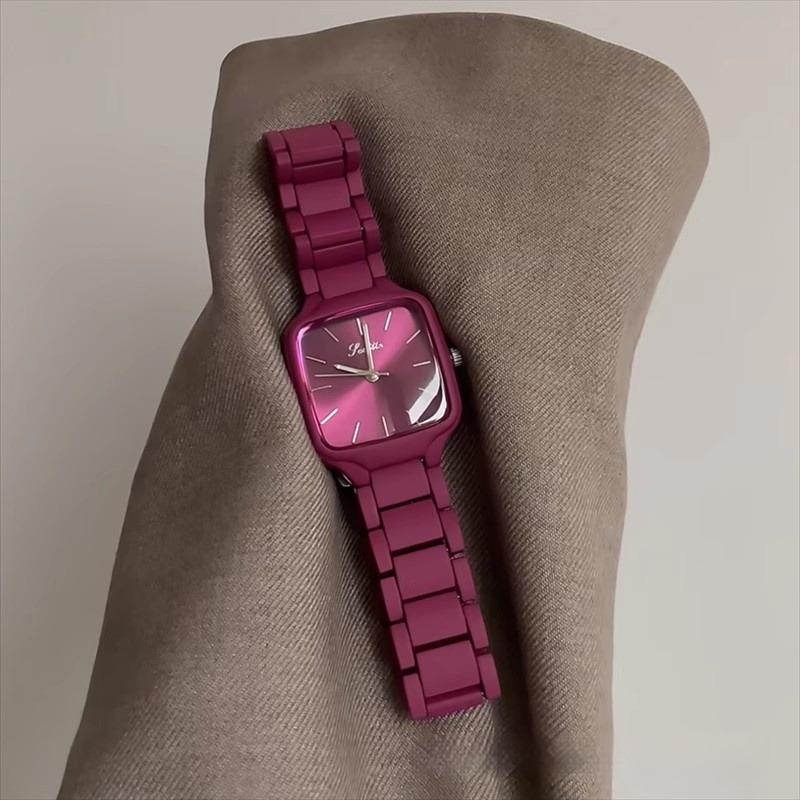 Женские часы Maillard Легкая роскошь Нишевые Женские Простые Квадратные Женские часы