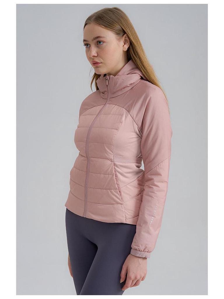 Women's Winter Slim Fit Short Down Jacket - 90% White Duck Down, Warm, Flattering, and Sporty