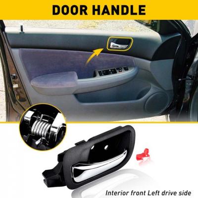 Front Ide Taupe Door Handle Driver Side LH Left for 03-07 Honda Accord Sedan