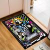 Custom Name Beetle-juice Movie Art Rug for Living Room, Game Rooms, Office, Bedroom, Floor Mat Playful Design, fan gifts Christmas decor