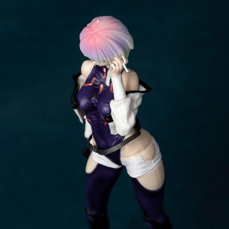 Anime game cyberpunk edgewalker Rebecca doll standing birthday gift collection doll anime model toy desktop ornaments