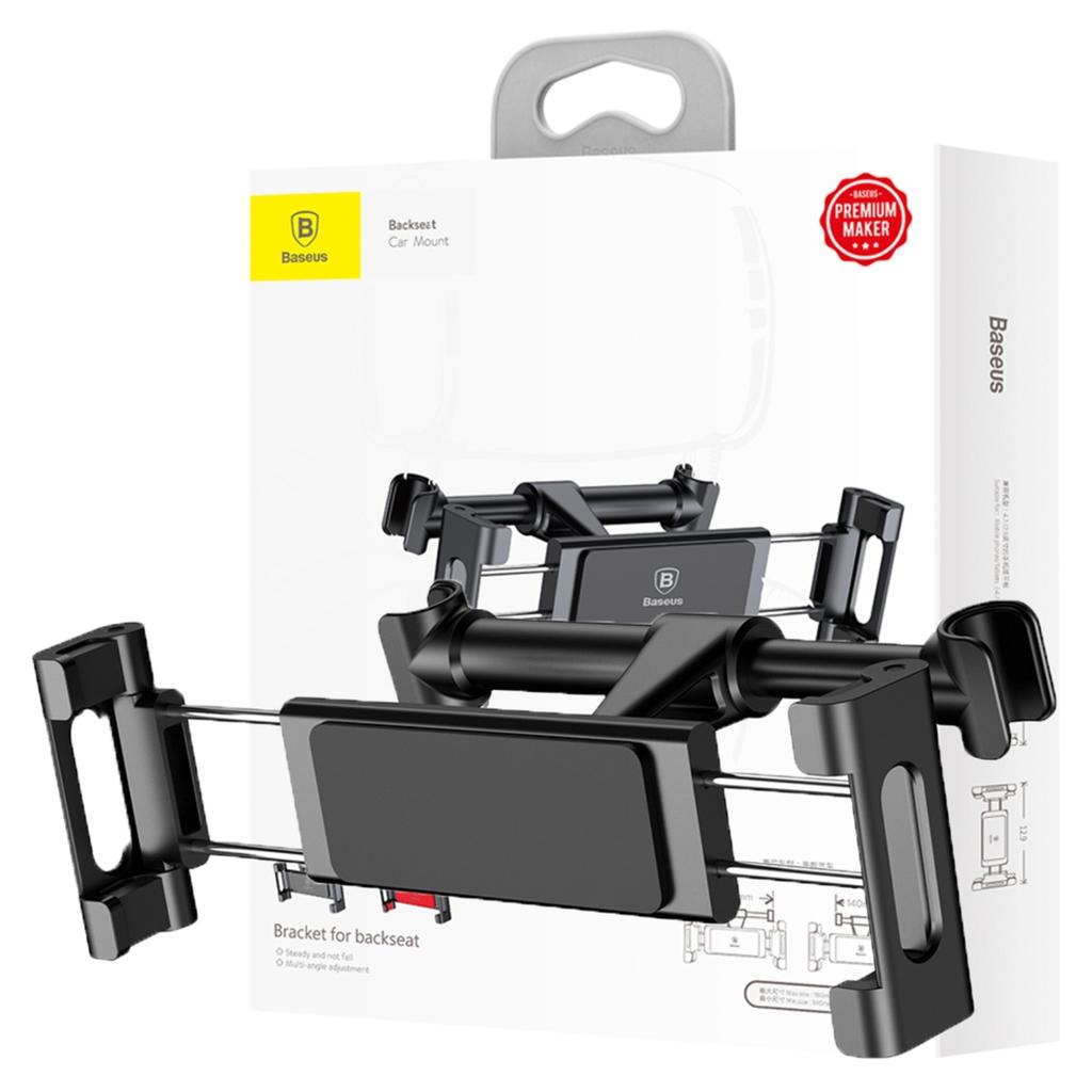 Uchwyt Tabletu Baseus Na Zagłówek Samochodowy (Czarny)