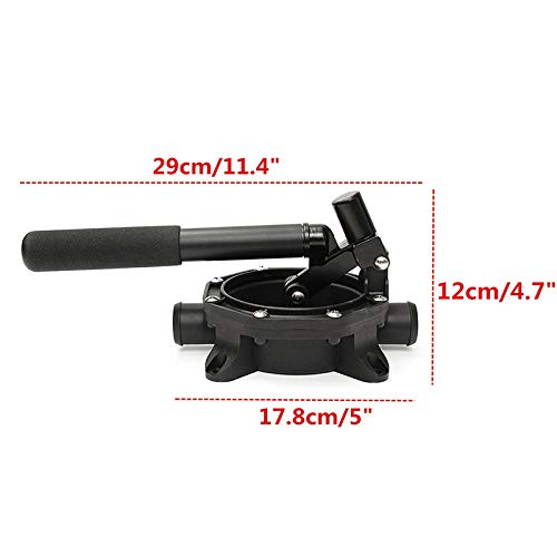 TeamTop Manual Hand Bilge Pump 720GPH (2724LPH) Position Handle Suitable