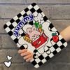 For iPad Air4th 10.9 Inch 2021 Pro11 Pro12.9 2021 iPad 10.2 (Gen 9/8/7) iPad Air 5/4/Mini 6/Pro 11/Pro 12.9 Magnetic Smart Flip Case Cover Cute Bear
