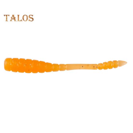 50 Teile/satz 4CM/0,4G Weicher Wurm Köder Realistische Bionic Spiral Maggot Künstliche Bunte Wurm Köder Süßwasser Salzwasser Angeln zubehör