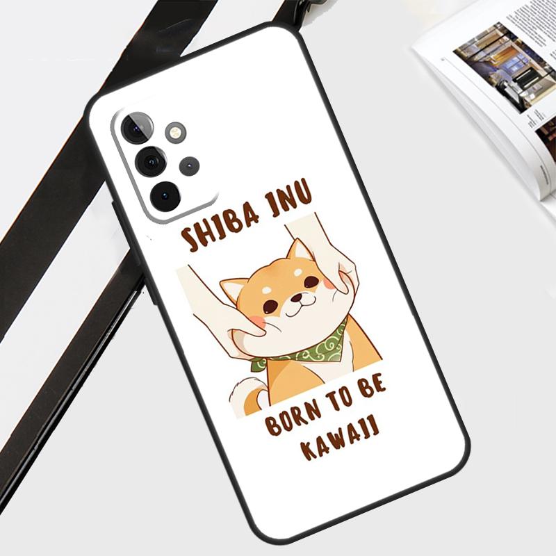 Shiba Inu Dog Case For Samsung Galaxy A06 A56 A36 A26 A16 A54 A34 A14 A12 A22 A32 A52 A13 A53 A15 A35 A55