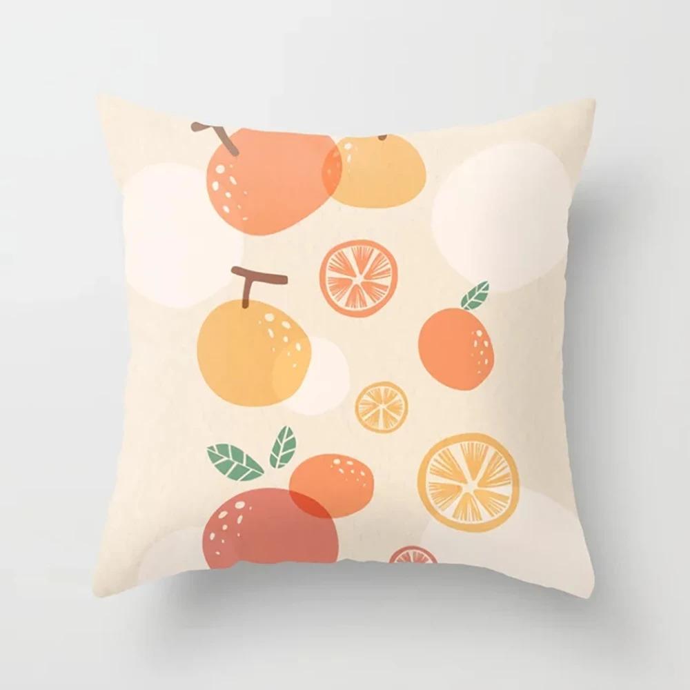 Decorative Pillowcase with Colorful Geometric Print, Desk Ornaments, Pillowcase for the Home, Living Room