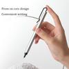 Kaco Metal Gel Pen 0.5MM Black Ink Refills Luxury Ballpoint Pens Business Signature Stylos Pen Holder Design Stationery Supplies