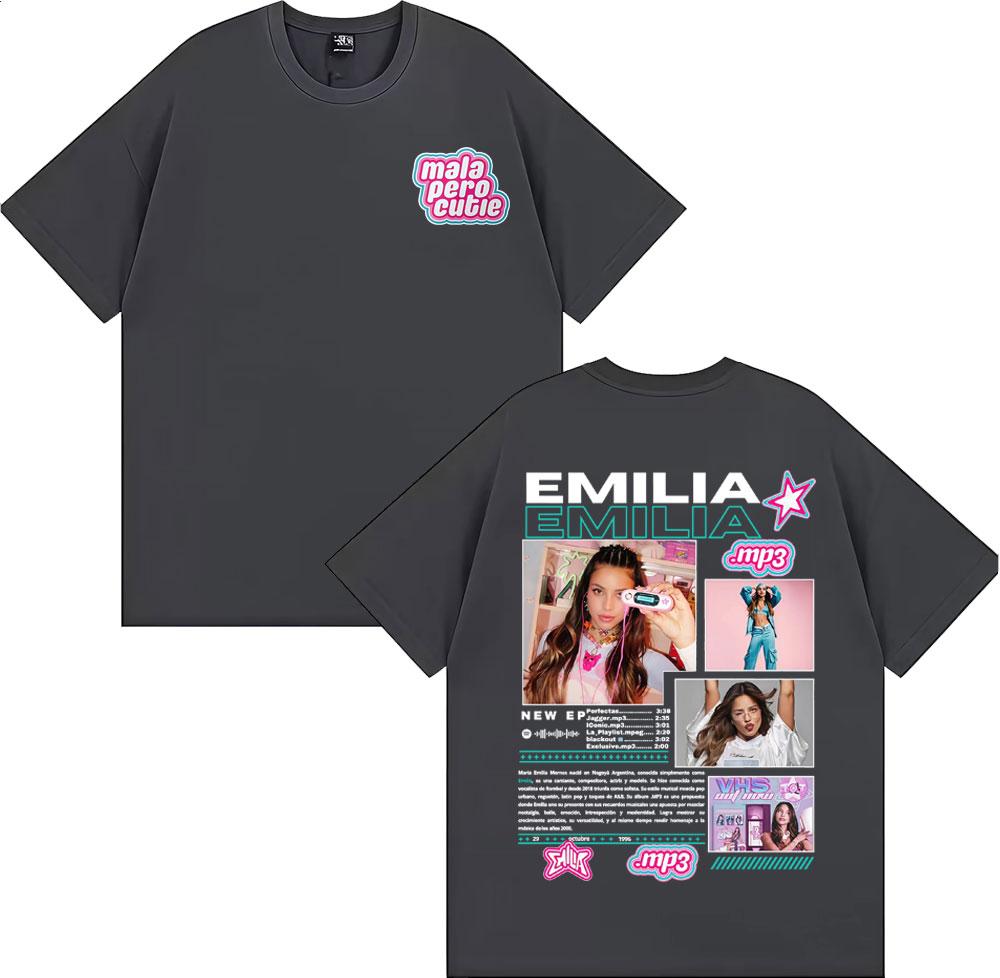 

Singer Emilia Mernes MP3 Tour 2026 Graphic Tshirt Unisex Women Fashion Aesthetic Short Sleeve T Shirts Casual Tshirts S