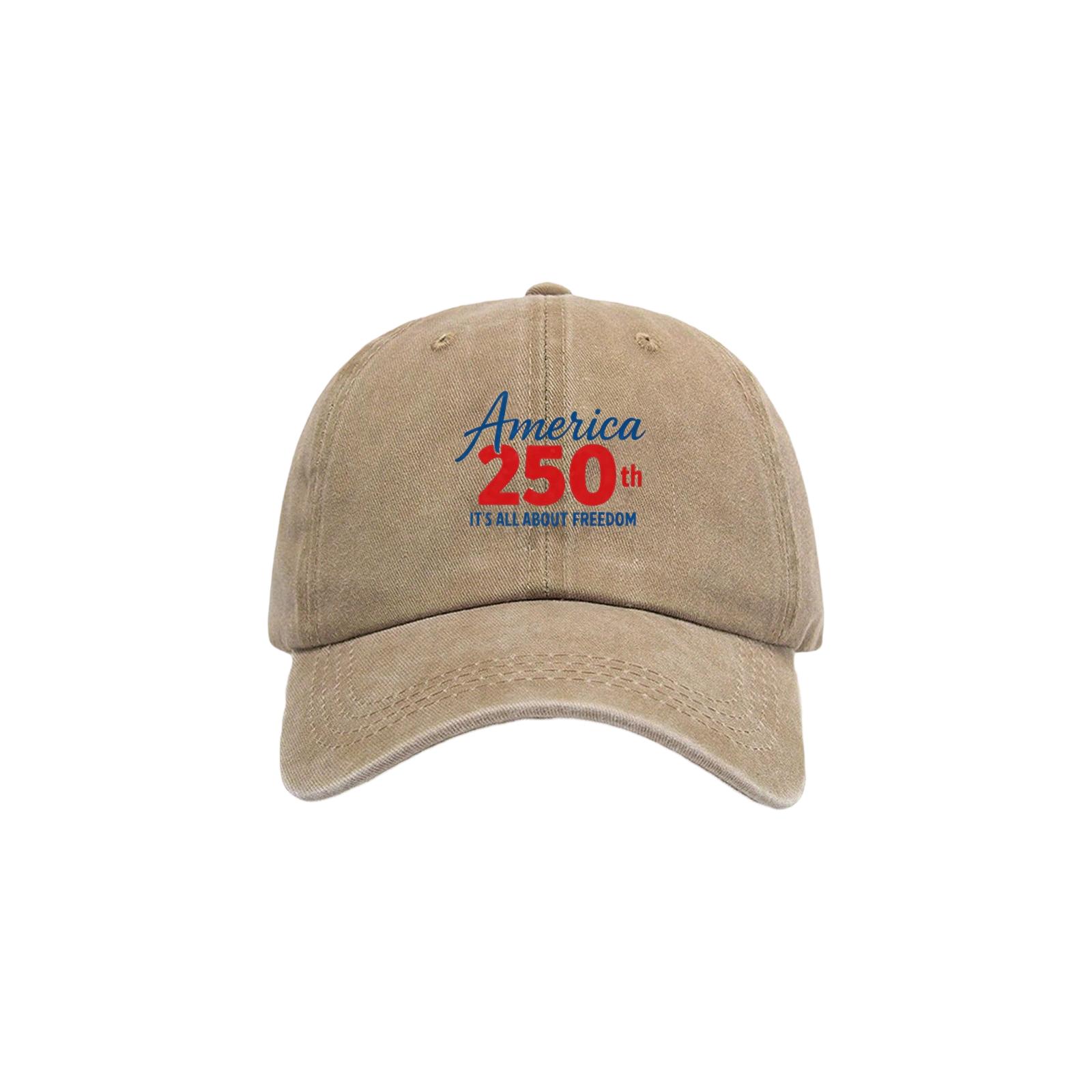 

Printed Baseball Cap, Commemorating The 0th Anniversary Of The United States . One Size хакі
