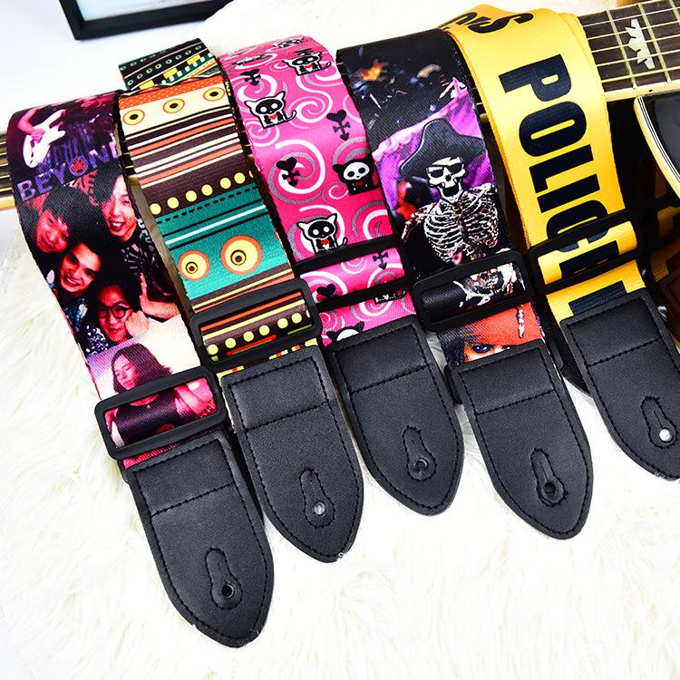 Adjustable Crossbody Strap for Guitars and Ukuleles - Unisex