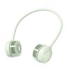 Portable USB Neck Fan: Silent, Leafless, Foldable, Mini Pocket Device for Outdoor Use