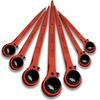 Reversible Ratchet Wrench Set with Torx Tool and Quick-Change Socket