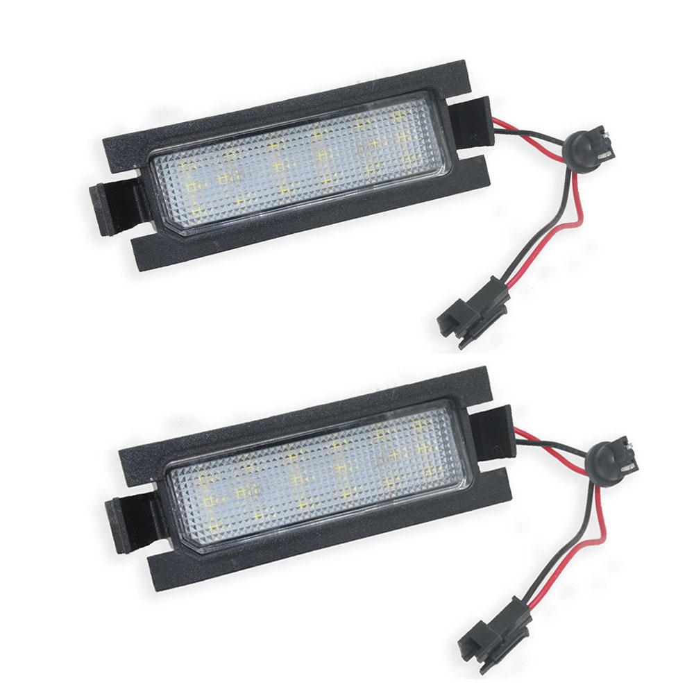 

1 Pair License Plate Lights For Hyundai i30 Accent Elantra GT Kia Cee D 2012-17