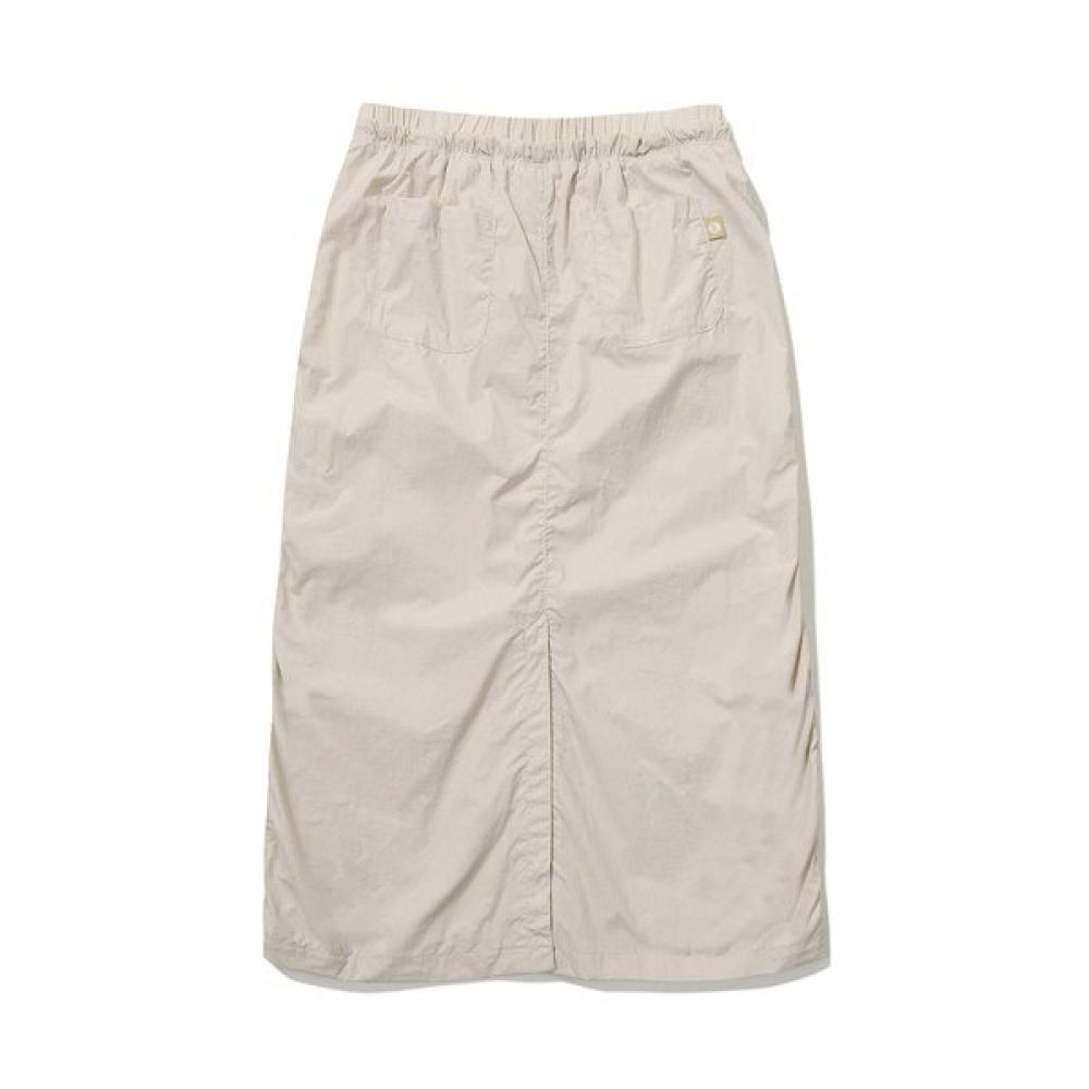 Utility Shirring Skirt  Cream  [seohyun Wear] [24ss]