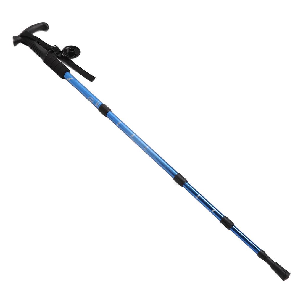 Telescopic Walking Stick Professional Aluminium Alloy Shock Absorption   Hiking Poles for Outdoor Hiking Camping