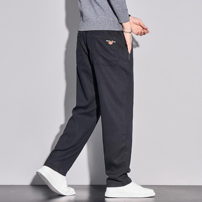 Loose Straight Versatile Business Men's Pants Autumn New Slim Men's Casual Pants Spring and Autumn Long Pants Men