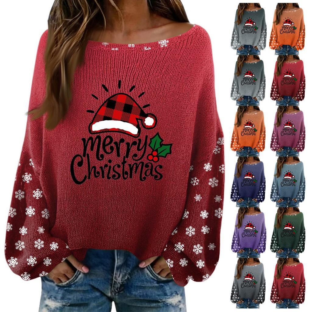 Women's Fashion Long Sleeved Elegant Sweater Top