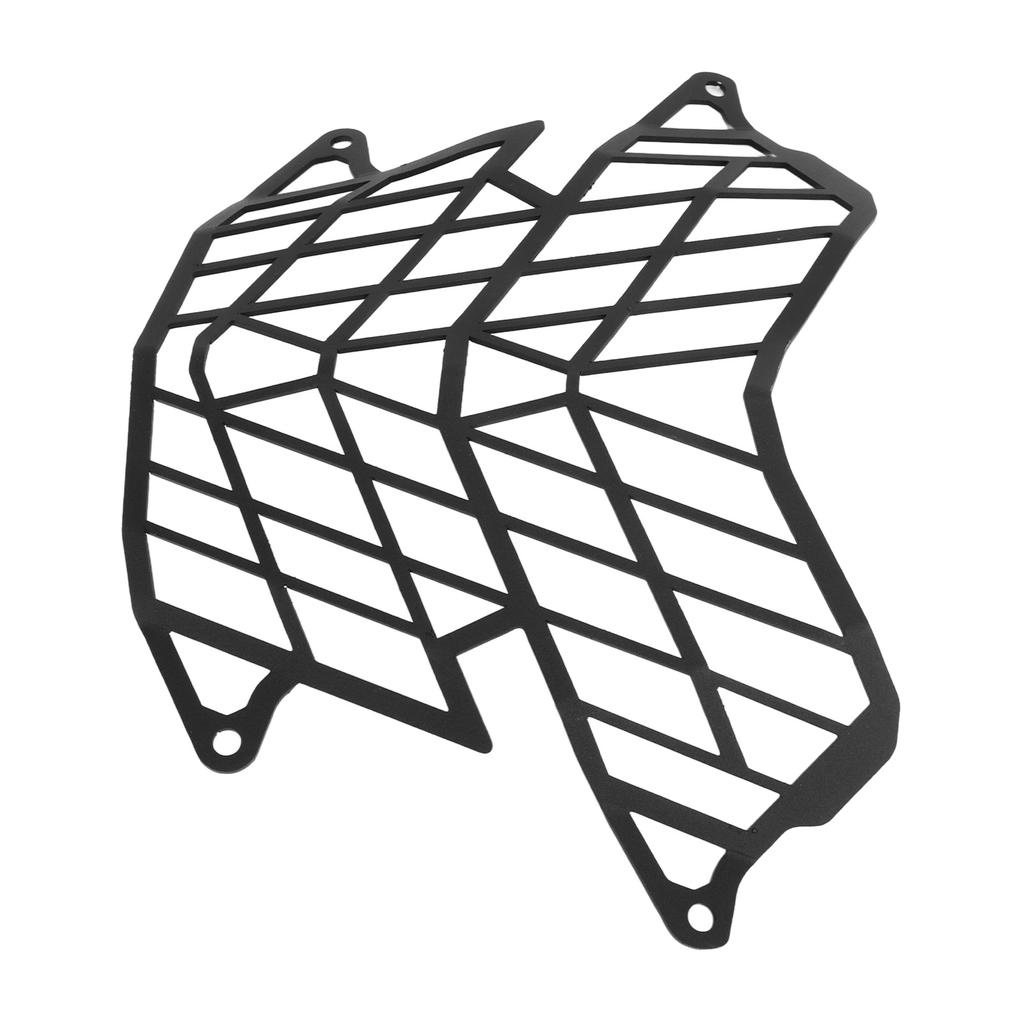 Motorcykel Strålkastargaller Kolstål Svart Strålkastarskydd för TENERE700 2019 och framåt