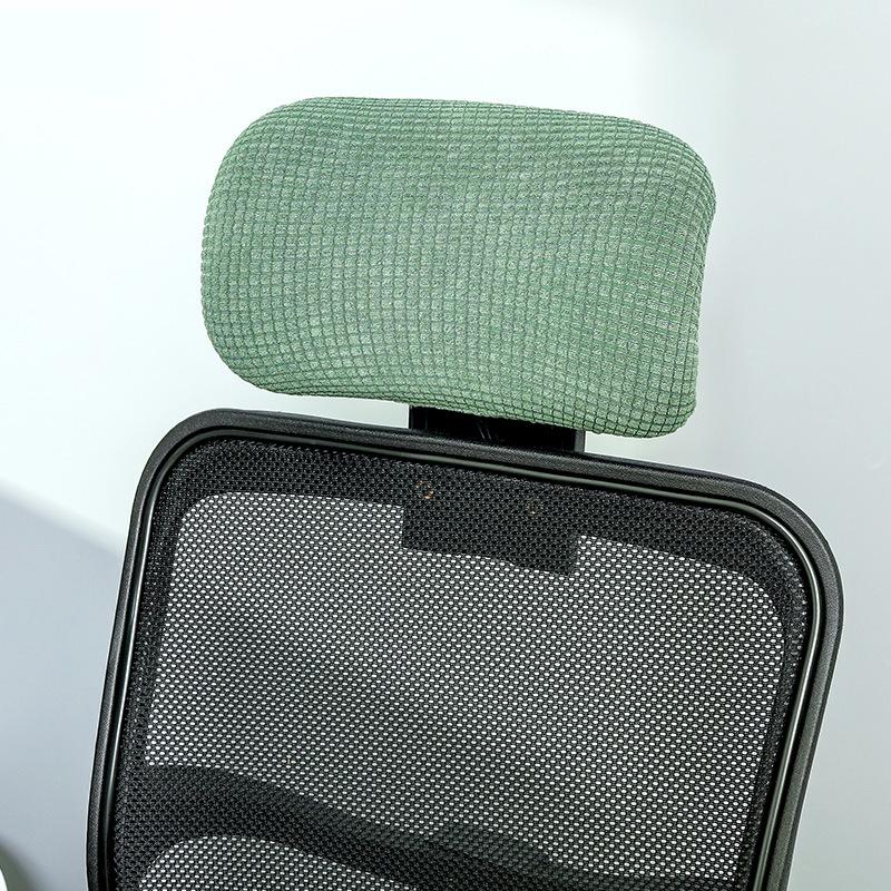 1Pc Esports Chair Head Pillowcase Boss Chair Office Chair Head Cover Dust-proof Stain-proof Stretchy Cover